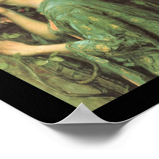 Die Rose Poster (Ecke)