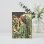 Die Rose Postkarte (Stehend Vorderseite)