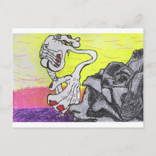 Die Rose Postkarte