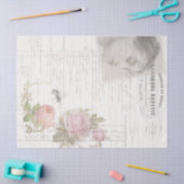 Die Rose Seidenpapier (Basteln)