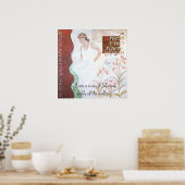 Die Rose Sharons Poster (Küche)