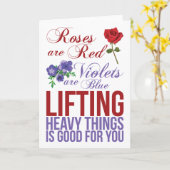 Die Rose sind rot, die Violetten blau, die schwere Karte (Gelbe Blume)