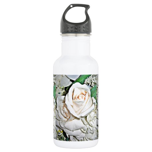 Die Rose_ Trinkflasche (Vorderseite)