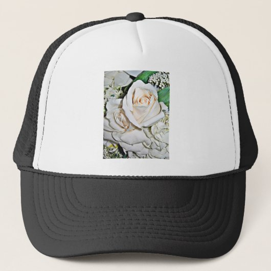 Die Rose_ Truckerkappe (Vorderseite)