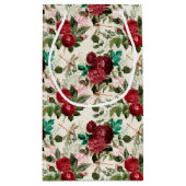 Die Rose- und Dragonfly-Serie (Design 14) Kleine Geschenktüte (Rückseite)