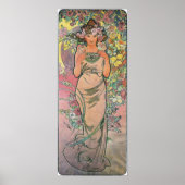 Die Rose von Alfons Mucha 1898 Poster (Vorne)