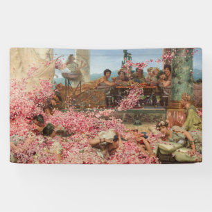 Die Rose von Heliogabalus (antiker römischer Luxus Banner