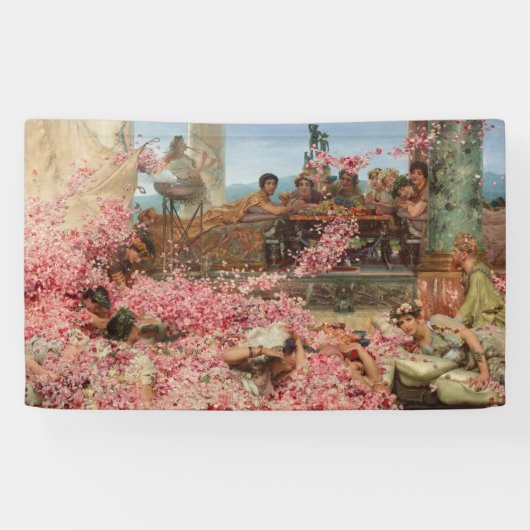 Die Rose von Heliogabalus (antiker römischer Luxus Banner (Horizontal)