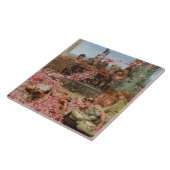 Die Rose von Heliogabalus (antiker römischer Luxus Fliese (Seite)