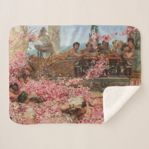 Die Rose von Heliogabalus (antiker römischer Luxus Sherpadecke