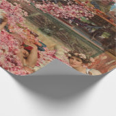 Die Rose von Heliogabalus Sir Lawrence Alma-Tadema Geschenkpapier (Ecke)