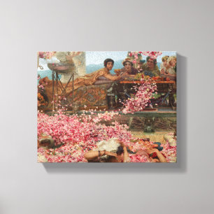Die Rose von Heliogabalus Sir Lawrence Alma-Tadema Leinwanddruck