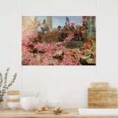 Die Rose von Heliogabalus Sir Lawrence Alma-Tadema Poster (Küche)
