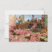 Die Rose von Heliogabalus von Lawrence Alma-Tadema Dankeskarte (Vorderseite)