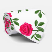 Die Rosen-Krawatte Krawatte (Gerollt)