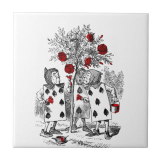 Die Rosen rot malen Fliese