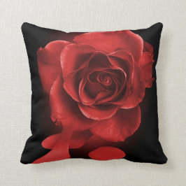 Die Rosen rot malen Kissen
