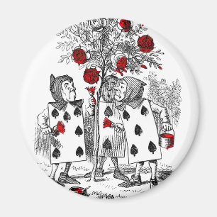 Die Rosen rot malen Magnet