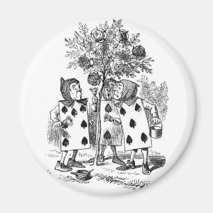 Die Rosen rot malen Magnet