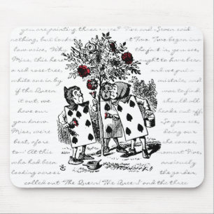 Die Rosen rot malen Mousepad