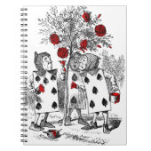 Die Rosen rot malen Notizblock (Vorderseite)