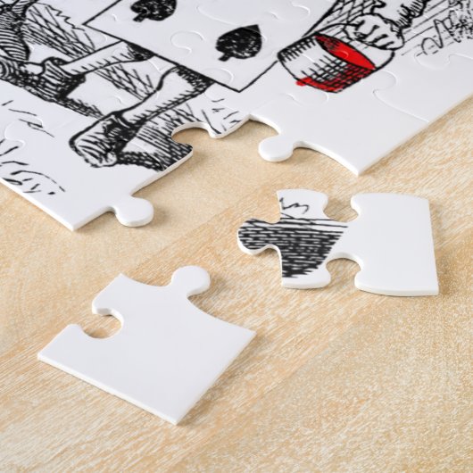 Die Rosen rot malen Puzzle (Seite)