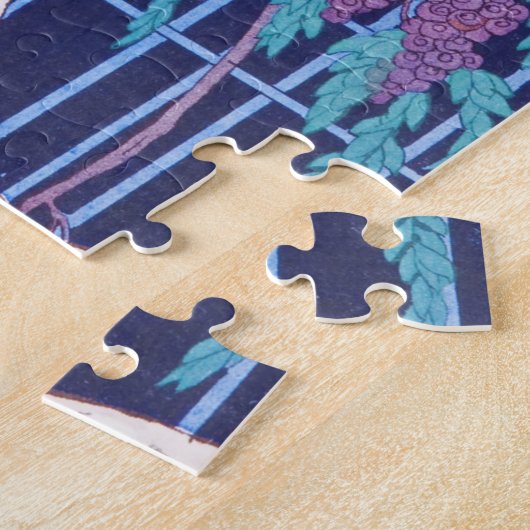 Die Rosen und der Nachtkunst-Deko Puzzle (Seite)