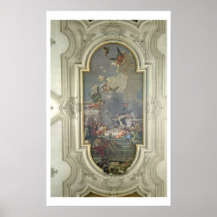 Die Rosenkranzinstitution von St. Dominic (fres Poster