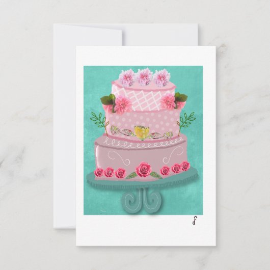 Die Rosey-Feier Einladung (Vorderseite)