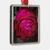 Die rosige Kamelie Ornament Aus Metall (Rechts)