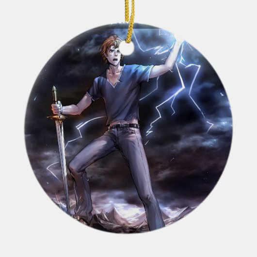 Die Rostical Benutzer - Sceldrants Komet Keramik Ornament (Vorne)