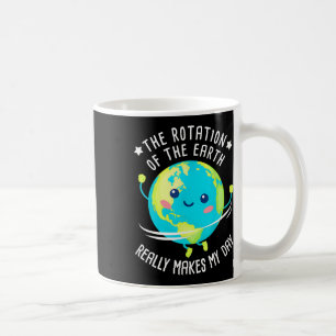 Die Rotation der Erde macht meinen Tag zu einer lu Kaffeetasse