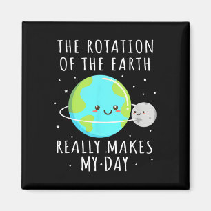 Die Rotation der Erde macht meinen Tag zu einer lu Magnet