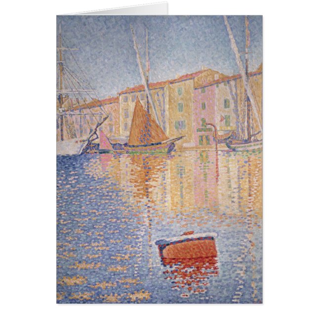 Die rote Boje, Heiliges Tropez, 1895 (Vorne)