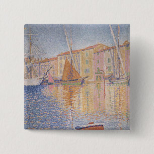 Die rote Boje, Heiliges Tropez, 1895 Button