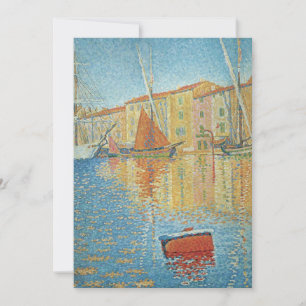 Die Rote Boje von Paul Signac, Vintage Pointillism