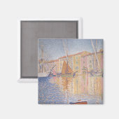 Die Rote Buy, Saint Tropez, 1895 Magnet (Vorderseite/Rückseite)