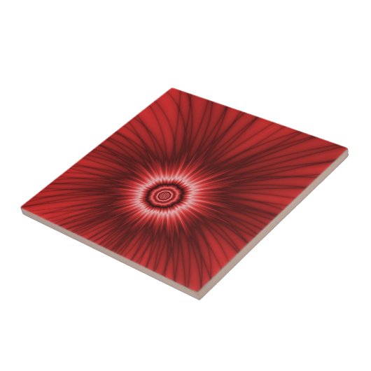 Die rote Explosion der Tile Fliese (Seite)