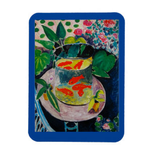 Die rote Fische von Matisse Magnet