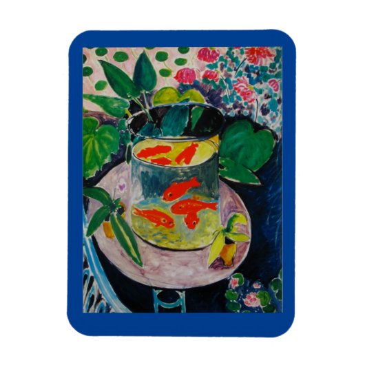 Die rote Fische von Matisse Magnet (Vertikal)