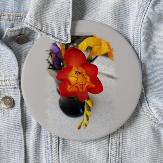 Die rote Freesie Button (Beispiel)