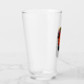 Die rote Freesie Glas (Rechts)