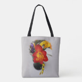 Die rote Freesie Tasche (Rückseite)