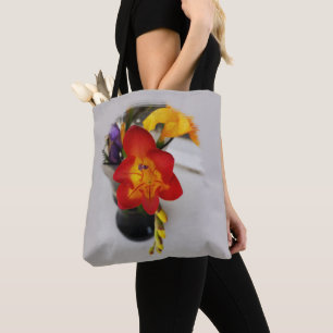 Die rote Freesie Tasche