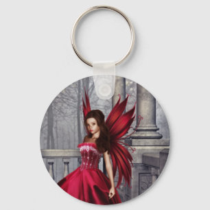 Die Rote Glamour Fairy Schlüsselanhänger