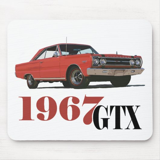 DIE ROTE GTX VON 1967 MOUSEPAD (Vorne)