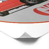 DIE ROTE GTX VON 1967 POSTER (Ecke)