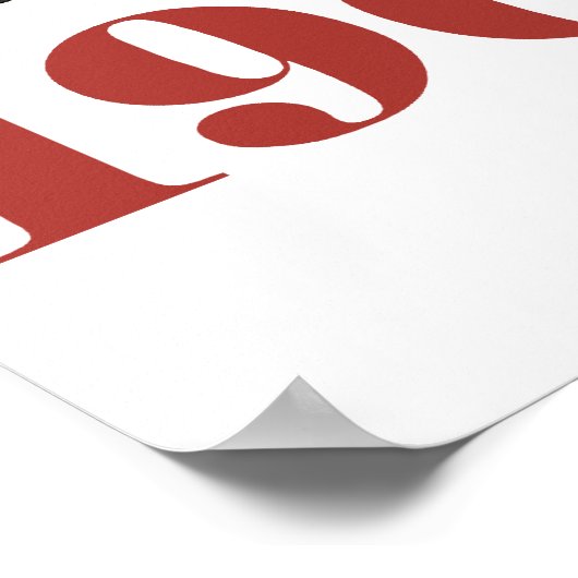 DIE ROTE GTX VON 1967 POSTER (Ecke)