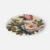 Die Rote Kirche (Chickadee) von Castel San Pietro Pappteller (Schrägansicht)