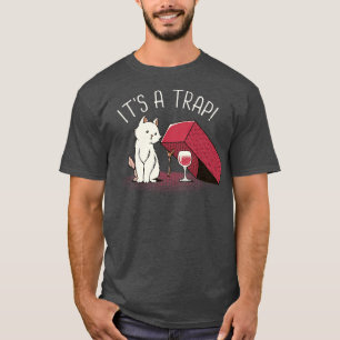 Die Rote Kirche (Chiesa Rossa) von Castel San Piet T-Shirt